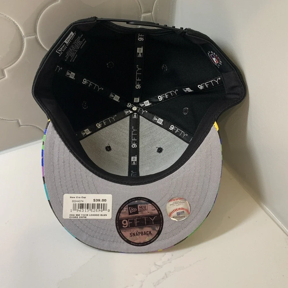 New Era New York Yankees 9FIFTY MLB Floral Green Camo Black Snapback Hat OSFM